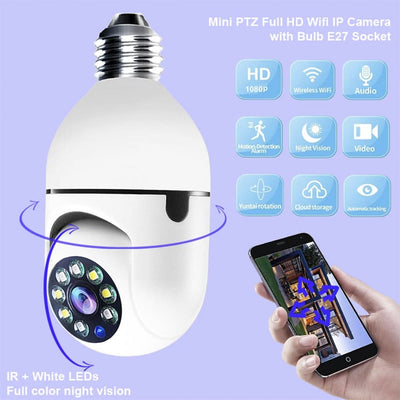 Se 360Â° WiFi IP Kamera med Tilt Funktion, Nattesyn, Bevægelsesdetektion, 2-vejs Lyd og LED-Lys ✔ Kæmpe udvalg i  Satana ✔ Hurtig levering: 1 - 2 Hverdage samt billig fragt - Varenummer: STAA-1346876 og barcode / Ean:  på lager - Udsalg på Kamera & Wifi Overvågning > ELEKTRONIK & GADGETS Spar op til 62% - Over 1150 kendte brands på udsalg
