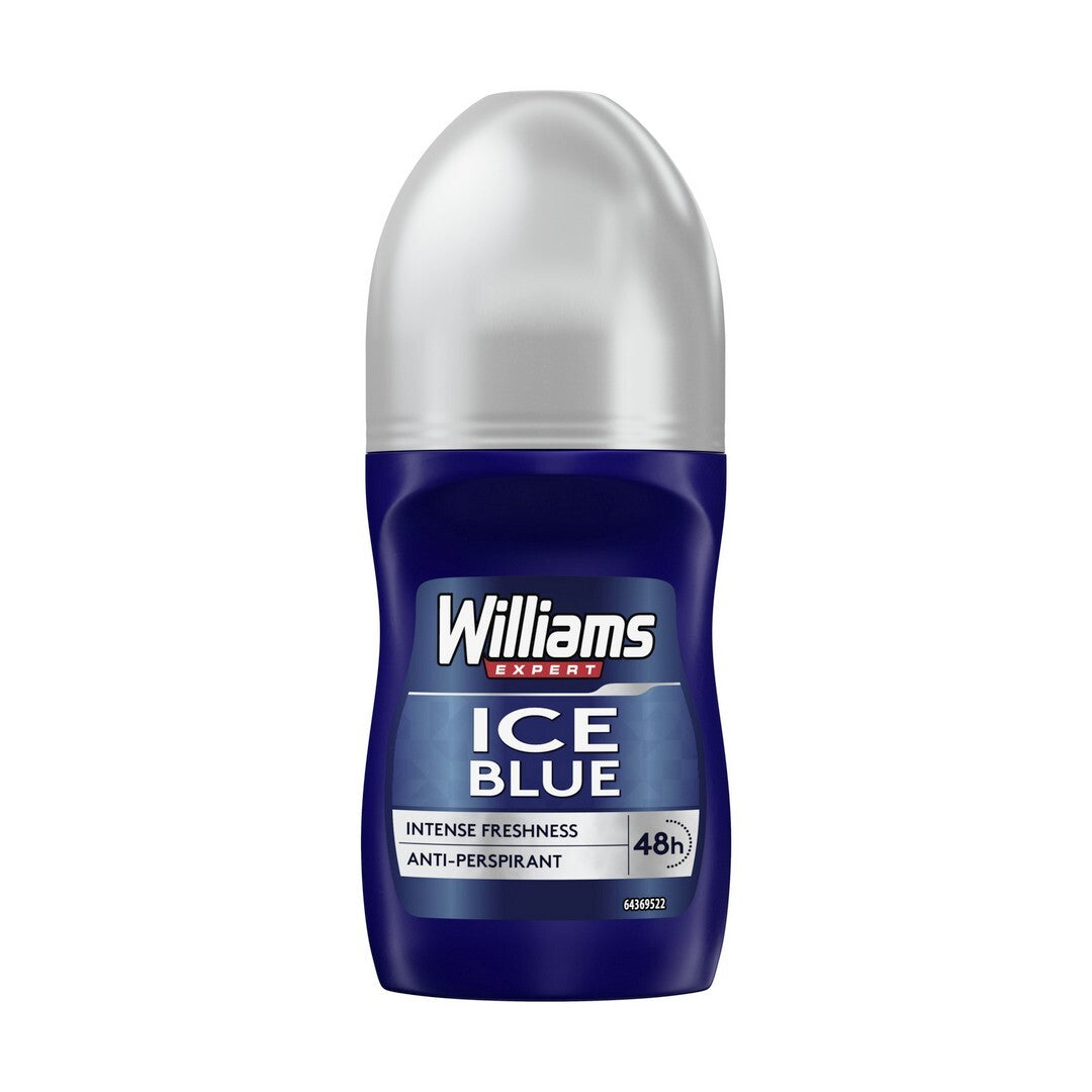 Williams Ice Blue deodorant roll-on til mænd i størrelse 75 ml