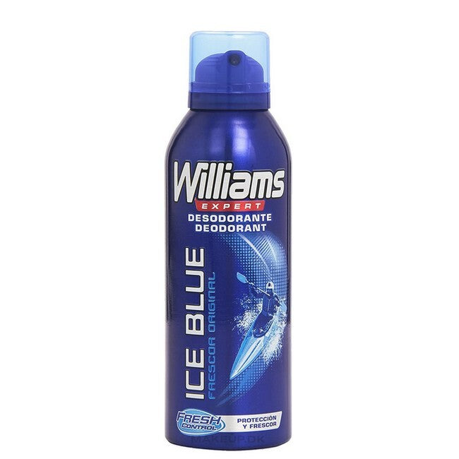 Williams Ice Blue deodorant spray til mænd, 200 ml