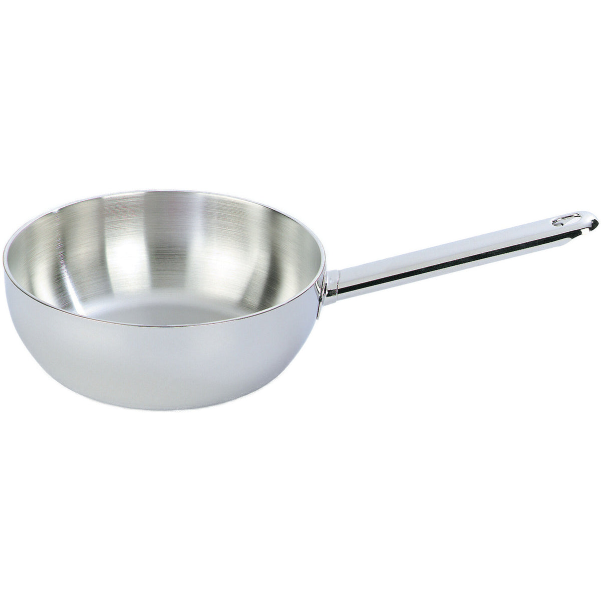 Demeyere Apollo sauteuse, 14 cm og 0,75 l, i 18/10 stål