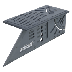 Wolfcraft 3D geringsvinkel med målskalaer til opmåling