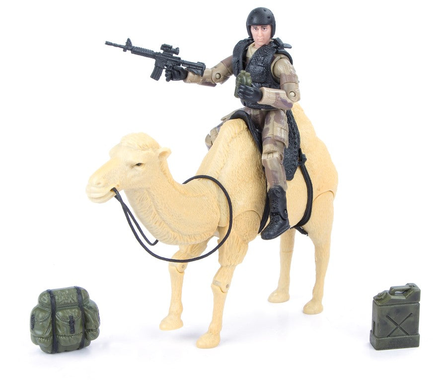 Se World Peacekeepers 1:18 Militær Actionfigur + Kamel ✔ Kæmpe udvalg i World Peacekeepers - Køb online på udsalg og tilbud lige nu ✔ Billig fragt og hurtig levering - Varenummer: MMAction-19977013 og 18859770104 på lager - Udsalg på Militær Actionfigurer 9,5 cm Få op til 67% i rabat - Shop udsalg fra mere end 1.798 mærker