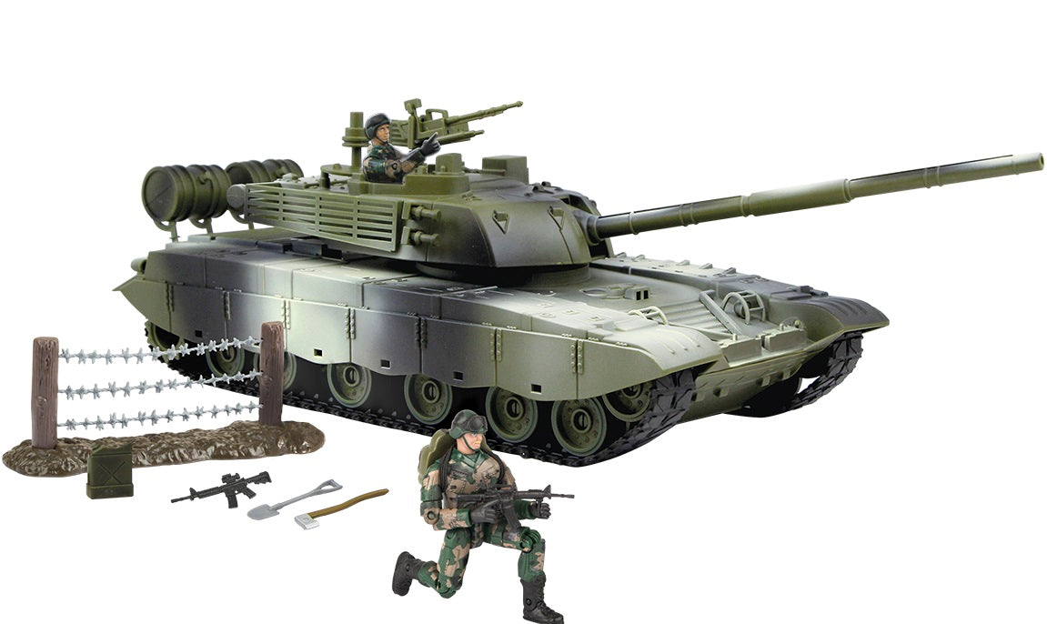 Se World Peacekeepers 1:18 Militær Main Battle Tank inkl. 2 actionfigurer ✔ Kæmpe udvalg i World Peacekeepers - Køb online på udsalg og tilbud lige nu ✔ Meget billig fragt og hurtig levering - Varenummer: MMAction-19977037 og 18859770371 på lager - Udsalg på Militær Actionfigurer 9,5 cm Spar stort – op til 59% - Over 2.739 mærker med kæmpe udsalg