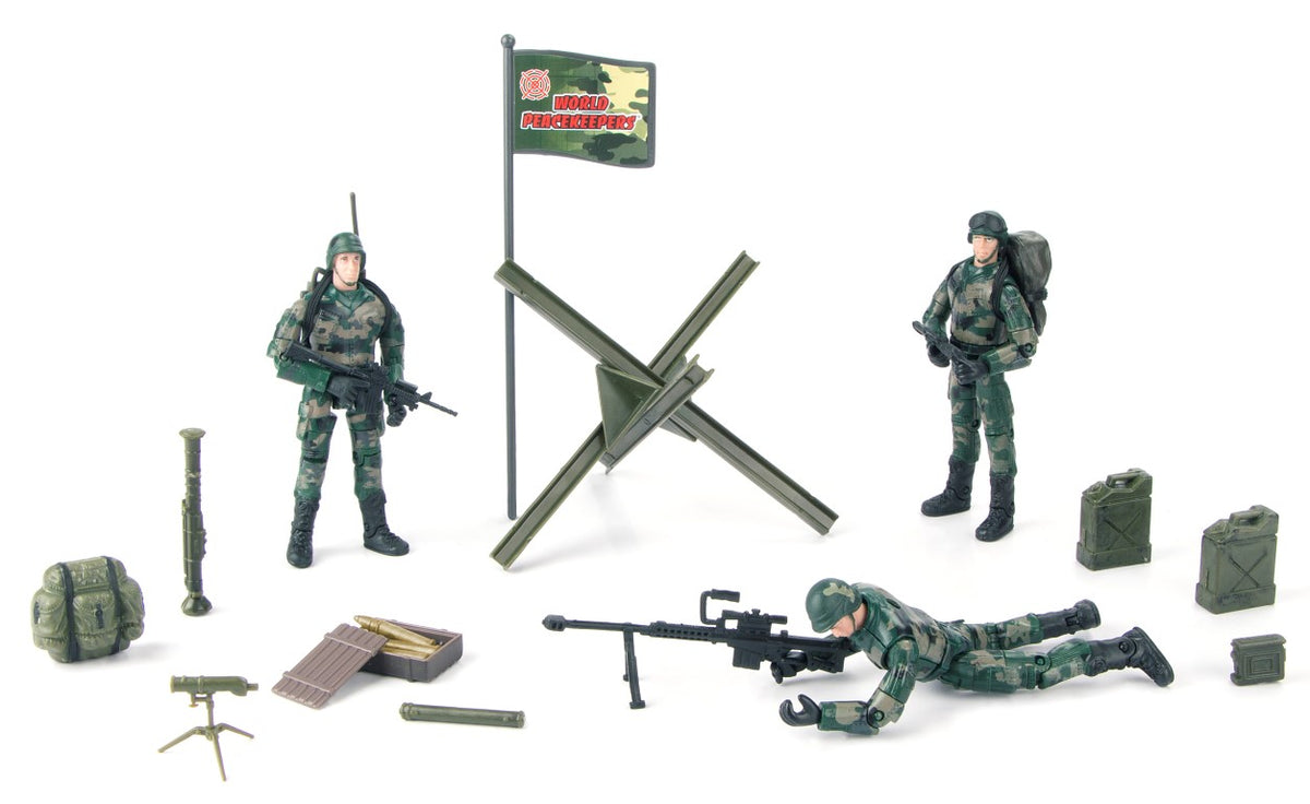 Se World Peacekeepers 1:18 Militær Marine pakke m/3 actionfigurer ✔ Kæmpe udvalg i World Peacekeepers - Køb online på udsalg og tilbud lige nu ✔ Meget billig fragt og hurtig levering - Varenummer: MMAction-199770032 og 18859770036 på lager - Udsalg på Militær Actionfigurer 9,5 cm Store besparelser – op til 71% - Udsalg på mere end 2.281 populære mærker