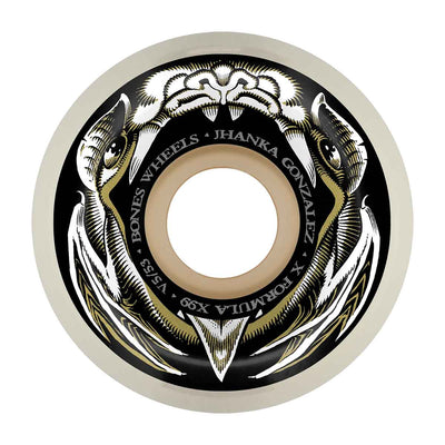 Se Bones Wheels X-Formula Jhanka 53 mm V5 99A 53mm ✔ Kæmpe udvalg i  Bones Hjul ✔ Hurtig levering: 1 - 2 Hverdage samt billig fragt - Varenummer: JUCO-WPCAJGWLD5399A4 og barcode / Ean: '842357189201 på lager - Udsalg på Tilbehør til skateboard Spar op til 53% - Over 1334 design mærker på udsalg