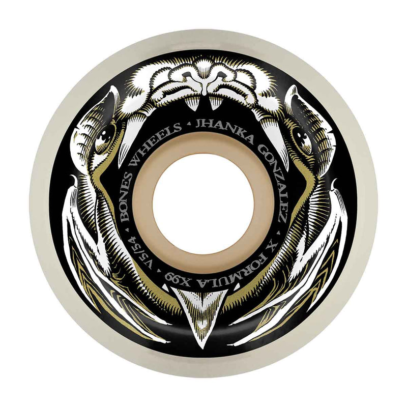 Se Bones Wheels X-Formula Jhanka 54 mm V5 99A 54mm ✔ Kæmpe udvalg i  Bones Hjul ✔ Hurtig levering: 1 - 2 Hverdage samt billig fragt - Varenummer: JUCO-WPCAJGWLD5499A4 og barcode / Ean: &
