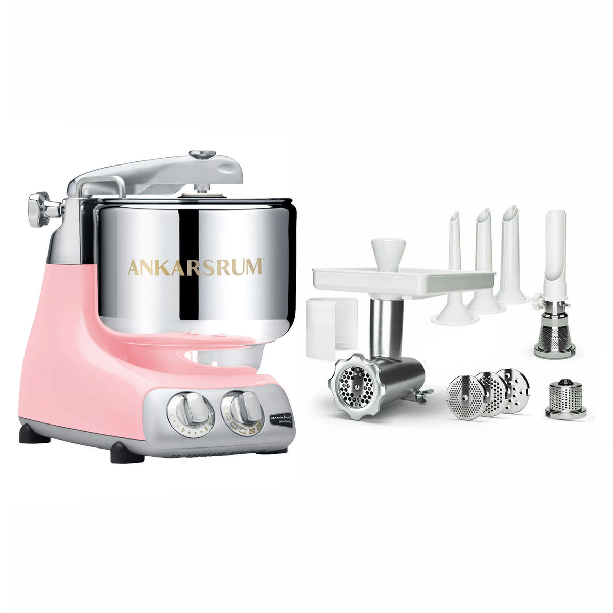 Ankarsrum Assistent Original røremaskine i Cloudy Pink