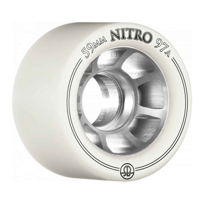 Se Rollerbones Nitro Wheel 59 mm 97A White 8pk 59mm ✔ Kæmpe udvalg i  Rollerbones ✔ Hurtig levering: 1 - 2 Hverdage samt billig fragt - Varenummer: JUCO-WRAACMNIT5997W8 og barcode / Ean: '842357147119 på lager - Udsalg på Tilbehør til rulleskøjter Spar op til 54% - Over 1334 design mærker på udsalg