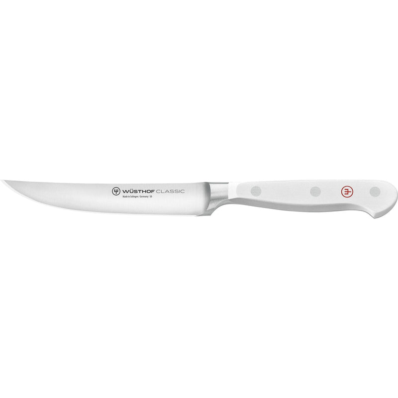Se Wüsthof Classic hvid steakkniv ✔ Kæmpe udvalg i Wüsthof ✔ Meget billig fragt og hurtig levering: 1 - 2 hverdage - Varenummer: KTO-1040201712 og barcode / Ean: &