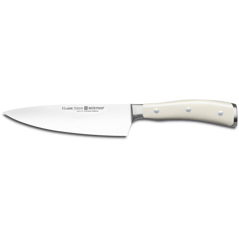 Se Wüsthof Classic Ikon kokkekniv 16 cm., hvid ✔ Stort online udvalg i Wüsthof ✔ Hurtig levering: 1 - 2 Hverdage samt billig fragt - Varenummer: KTO-1040430116 og barcode / Ean: &