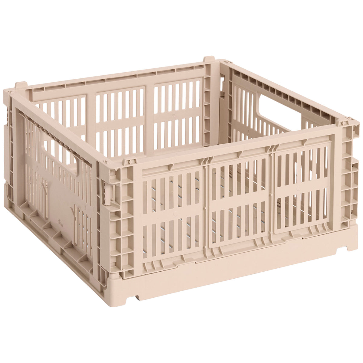 HAY Colour Crate Medium Square opbevaringskasse i pudderfarve
