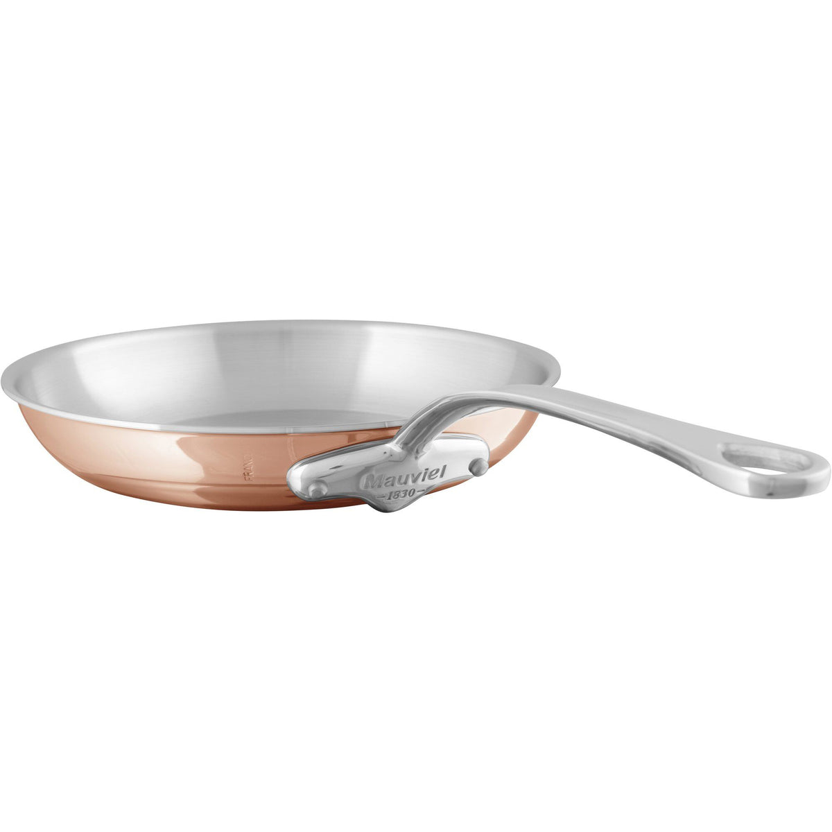 Mauviel M'6s stegepande på 30 cm med kobberfarvet yderside