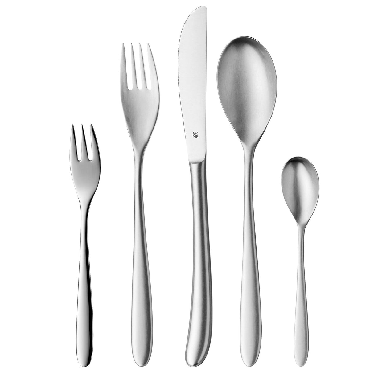 WMF Silk bestikssæt med 60 dele i skulpturelt design med ergonomiske former