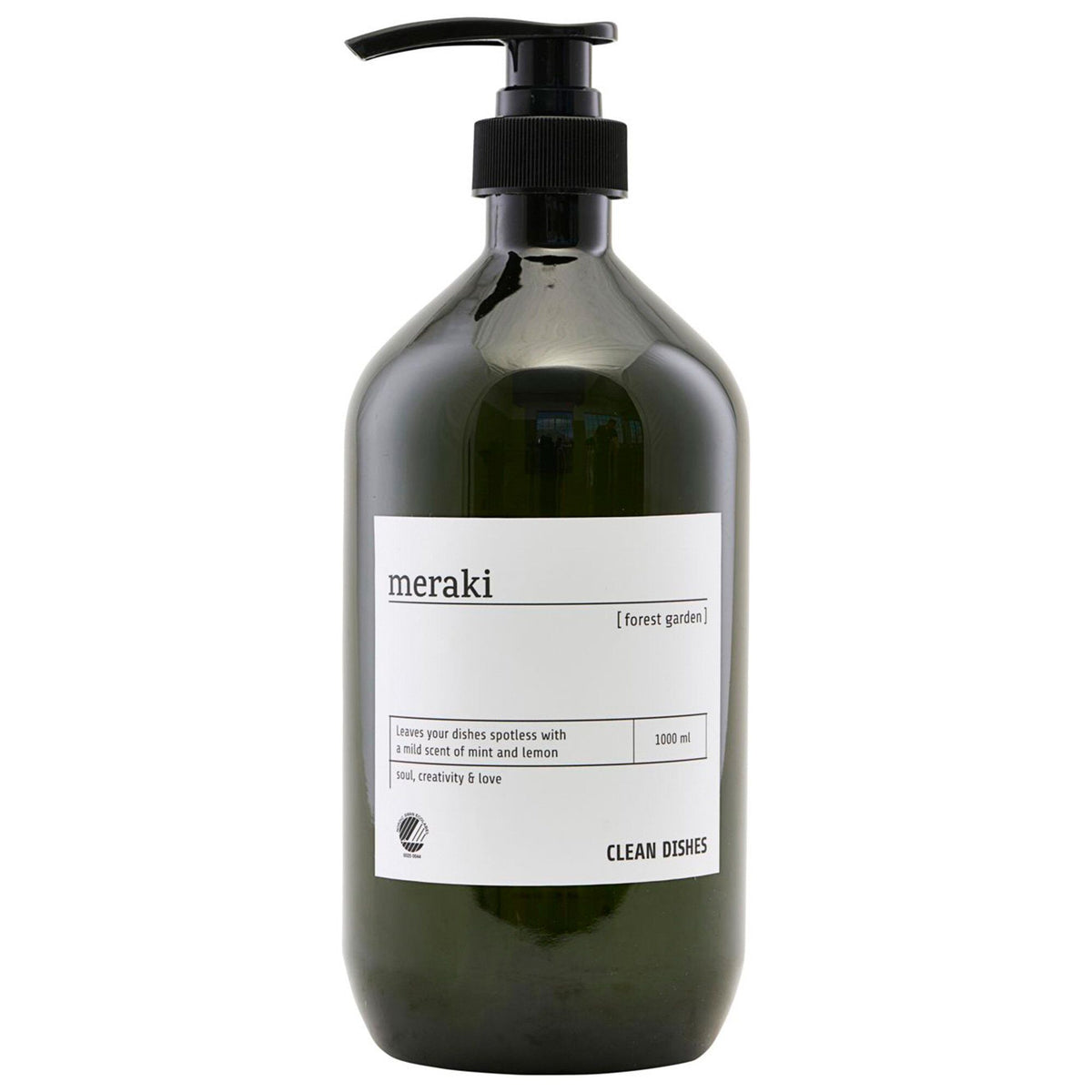 Flaske med Meraki Forest Garden opvaskemiddel, 1000 ml