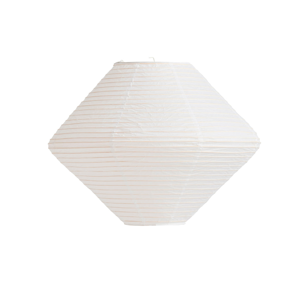 Hay Paper Diamond Classic White lampeskærm 50 cm i diamantform af papir