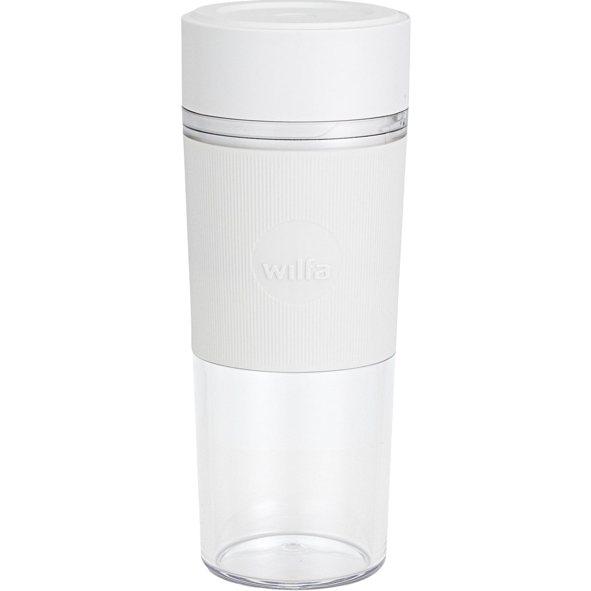 Wilfa Swift RCBL-45W kompakt blender i hvid med 300 ml flaske