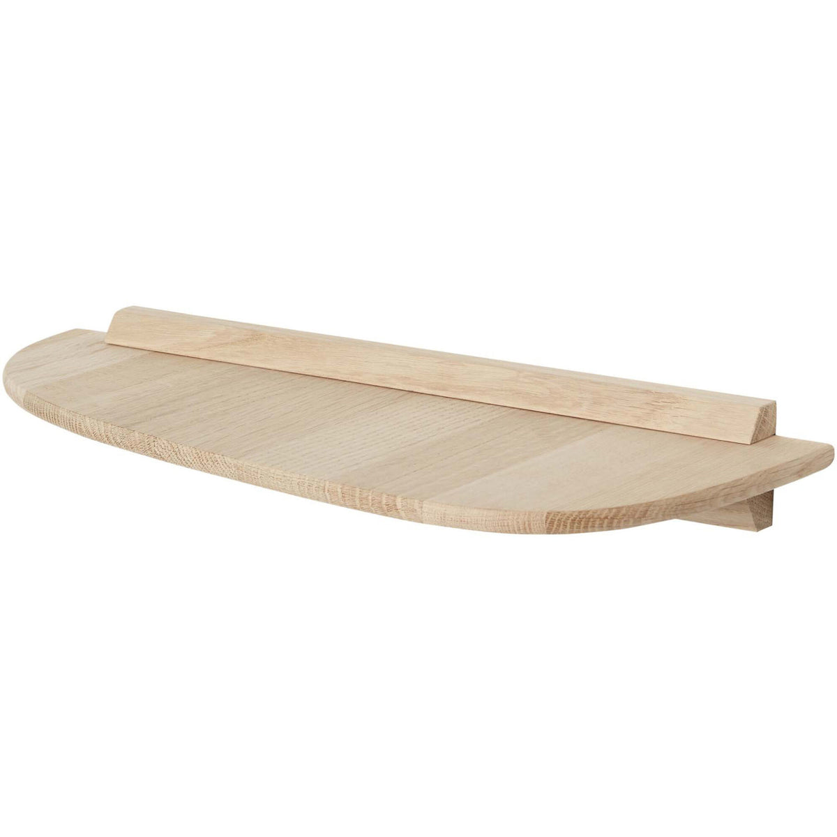 Andersen Furniture hylde i lyst egetræ, 40 x 18 cm