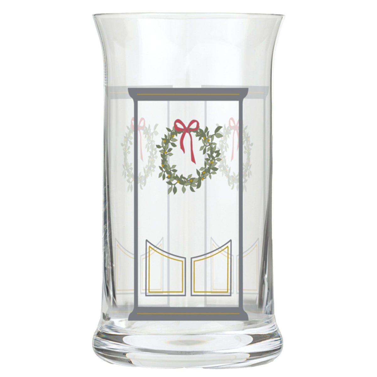 Holmegaard Christmas juleølglas 2024 med julemotiv designet af Jette Frölich