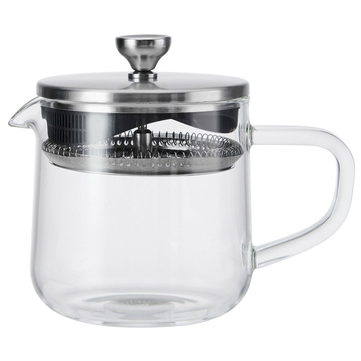La Cafetière tekande i glas til to kopper te