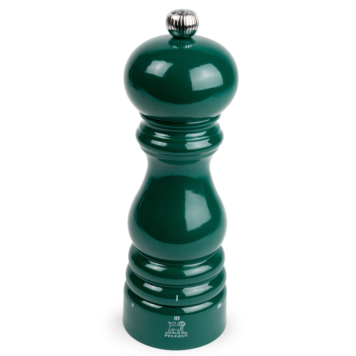 Grøn Peugeot Parisrama Z saltkværn i farven green forest, 18 cm høj