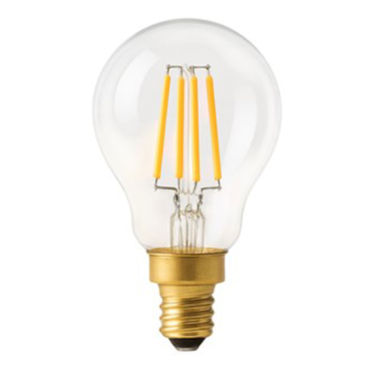Edgeform Classic E14 lyskilde på 3,3 W med klart glas og klassisk pæreform