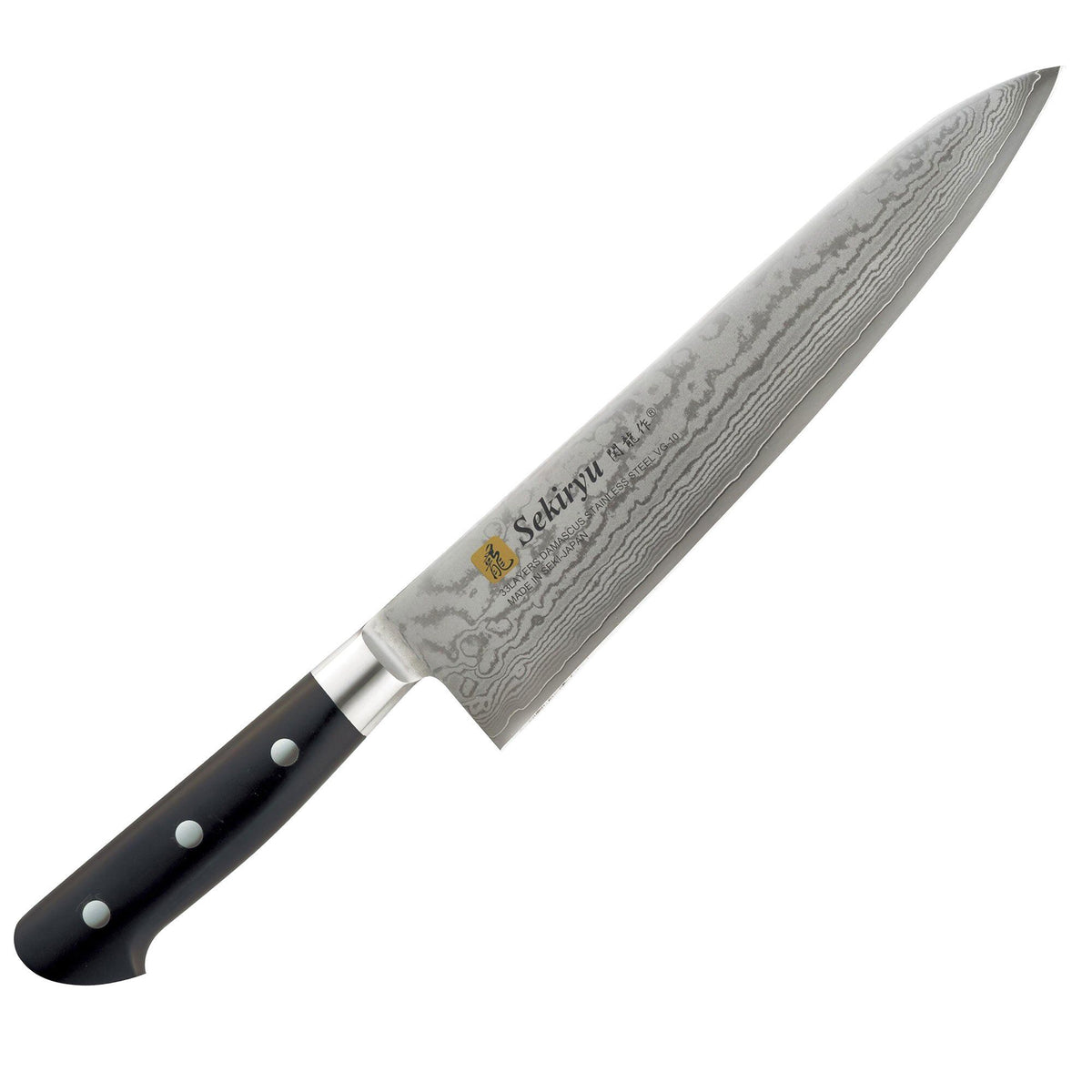 Sekiryu Damask kokkekniv med 21 cm blad