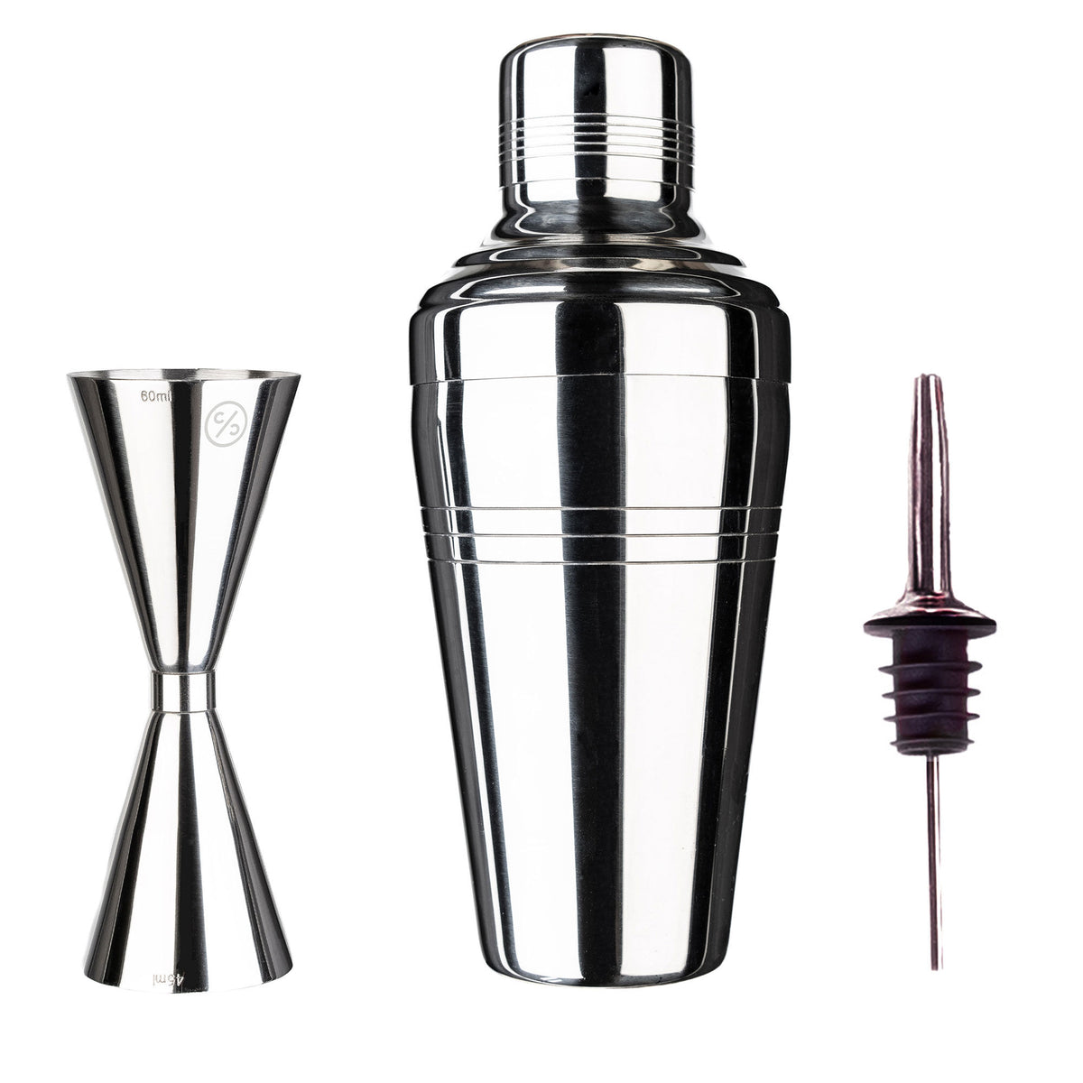 Cocktail Club barkit mini med shaker, jigger og drypprop