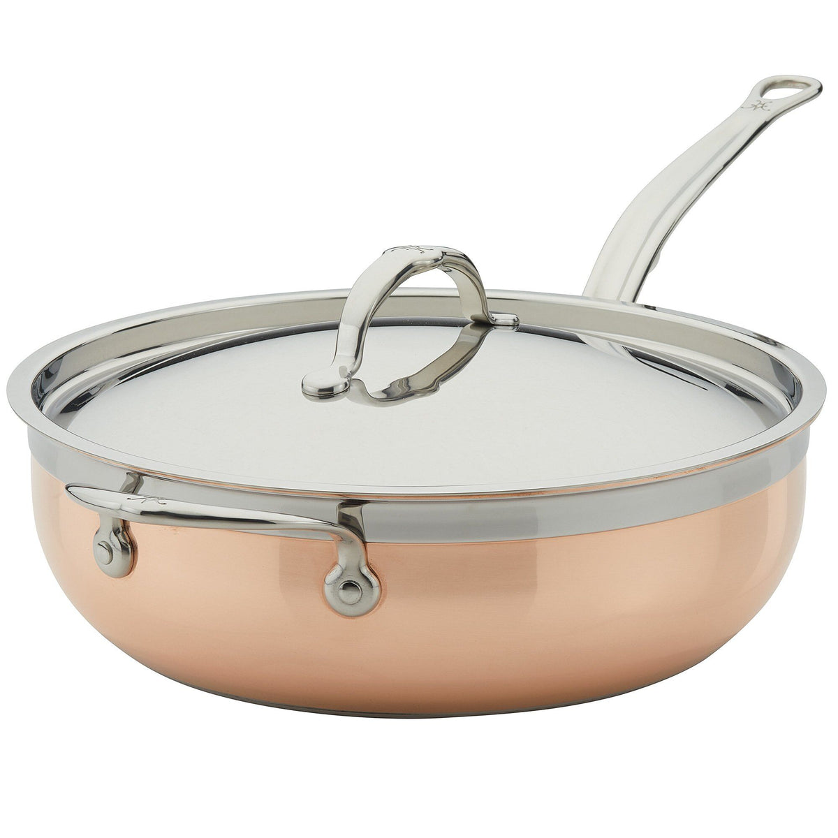 Hestan CopperBond sauterpande, 28 cm med kobberdesign