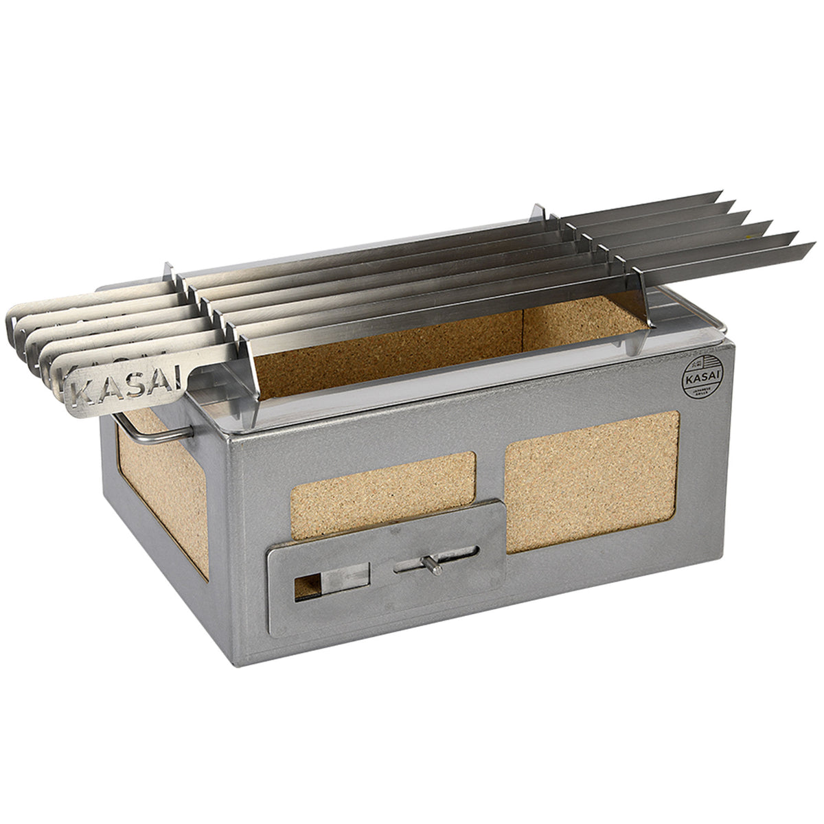 Kasai Nano Pro spydstativ med seks grillspyd til Kasai Konro Nano Pro