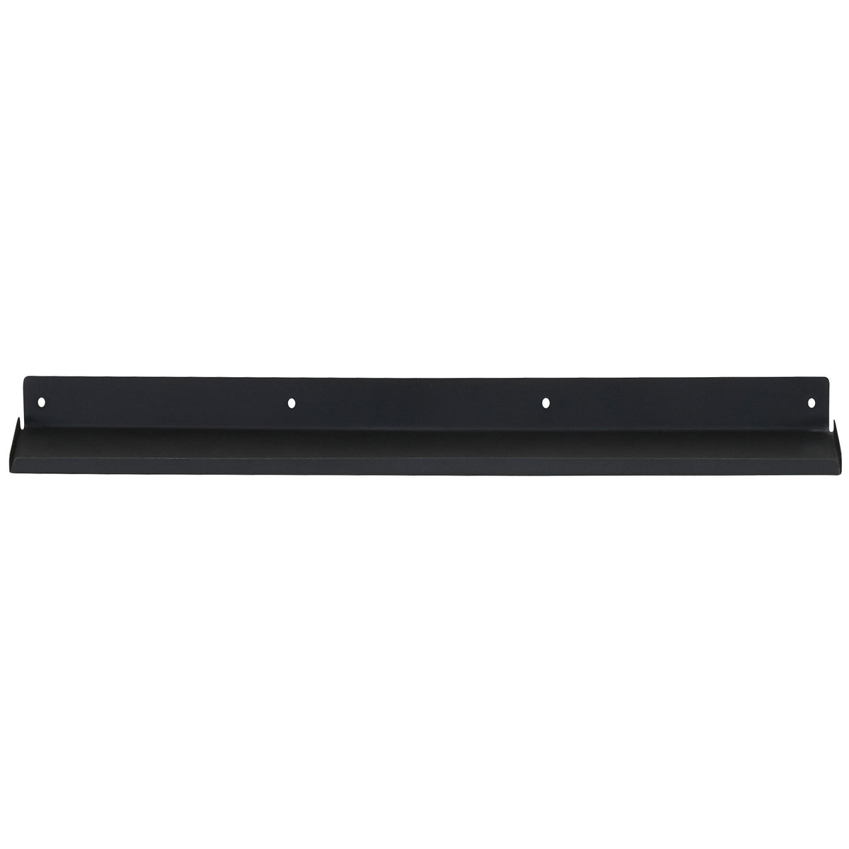 Sort House Doctor Ledge væghylde i metal, 80 cm