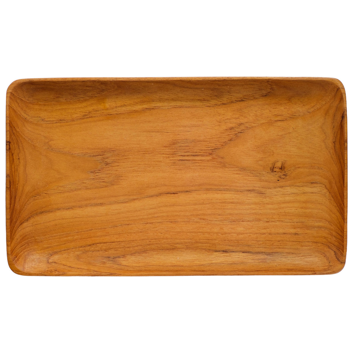 Nordhamn serveringsbakke i teak, large, 30 x 20 cm