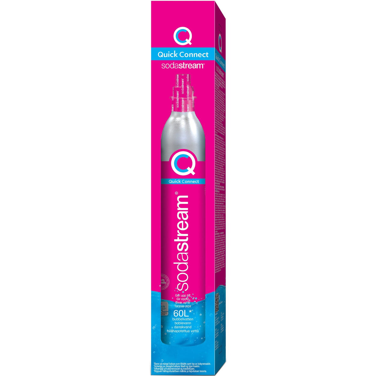 Sodastream Quick Connect kulsyrecylinder på 60 liter