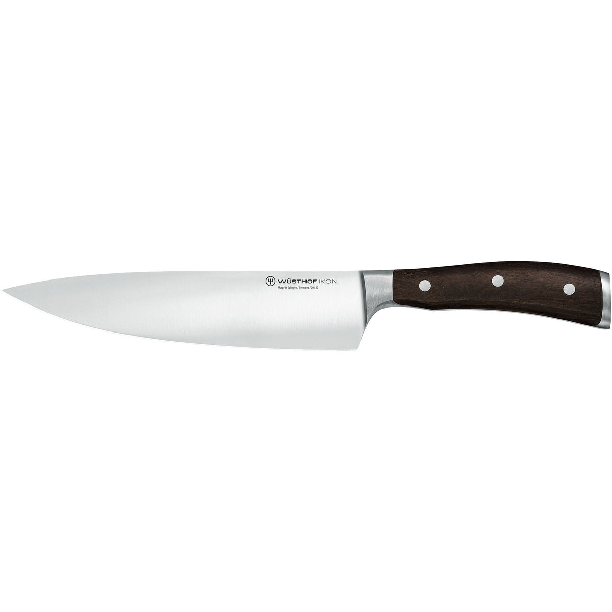 Wüsthof Ikon kokkekniv på 20 cm i rustfrit stål