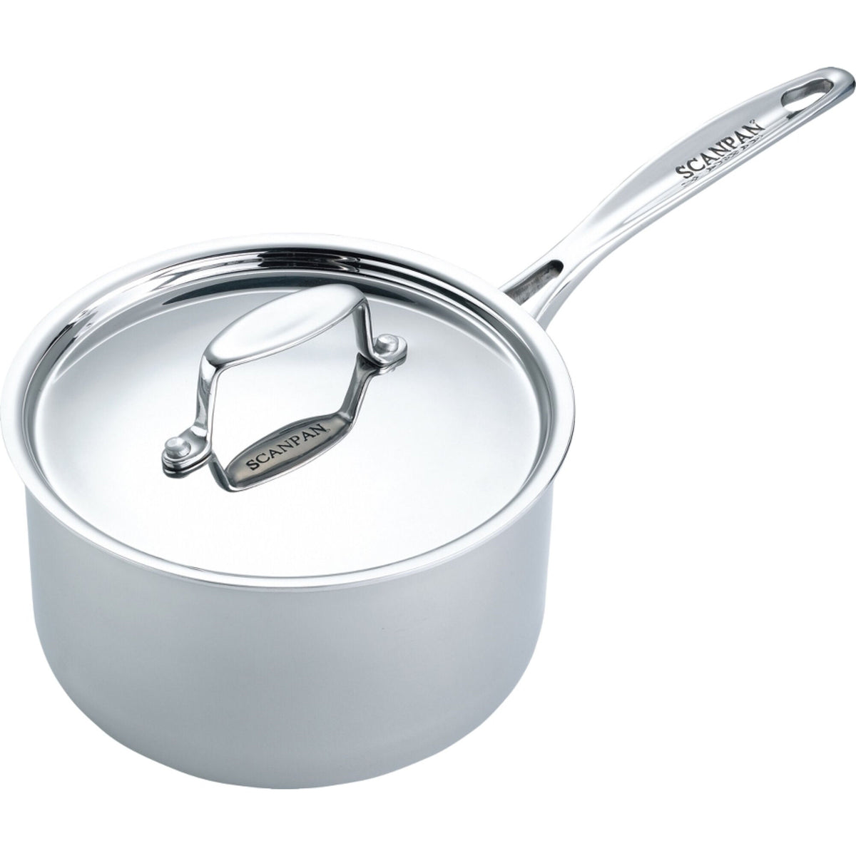 Scanpan Fusion 5 kasserolle i rustfrit stål, 2,7 liter