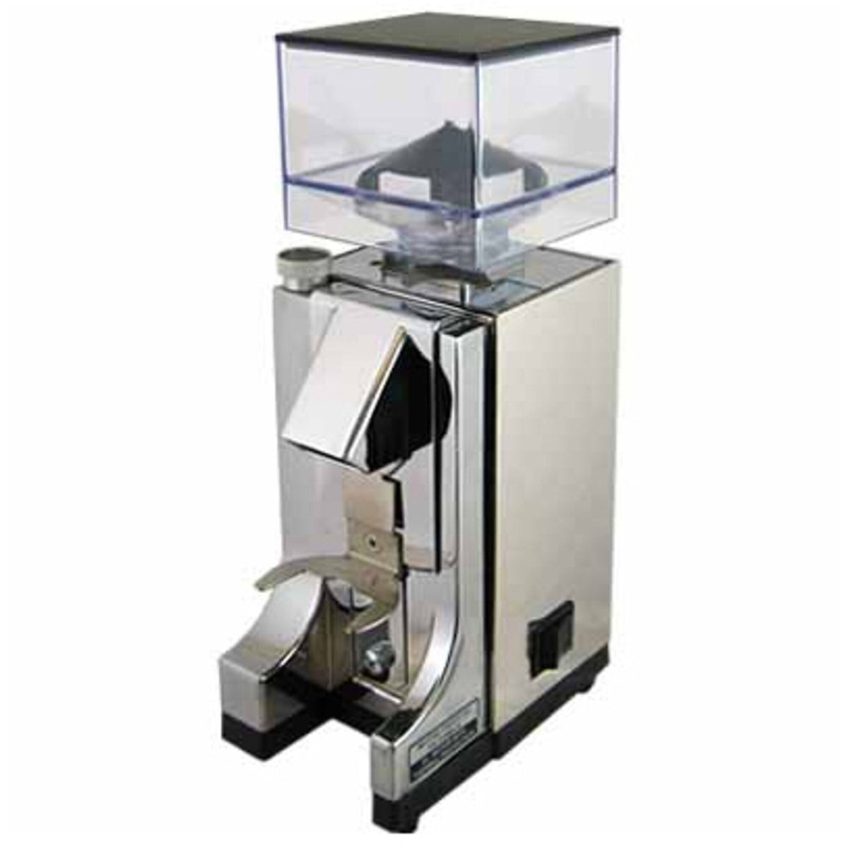 Nuova Simonelli MCI kaffekværn i krom med flade stålknive