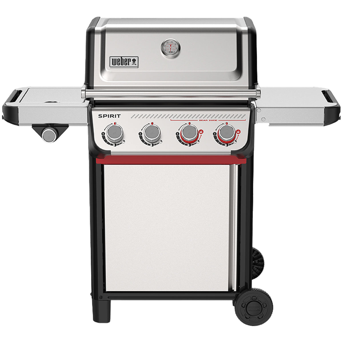 Weber Spirit S-435 gasgrill i rustfrit stål