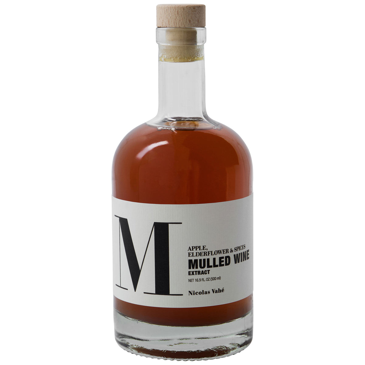Flaske med Nicolas Vahé hvid gløggekstrakt, Mulled Wine Extract White, 50 cl