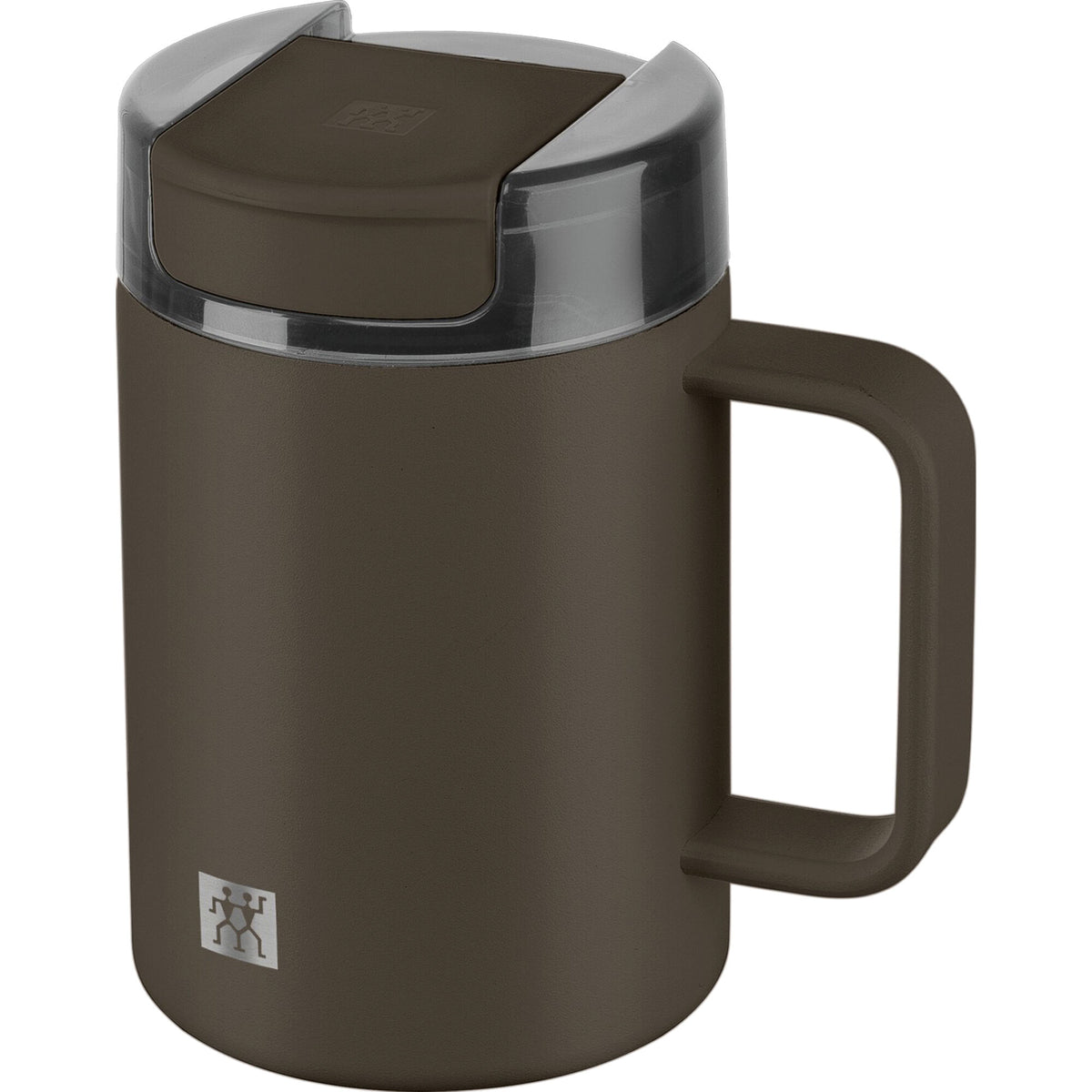 Zwilling Thermo Plus termokrus med håndtag i chokoladegrå, 380 ml
