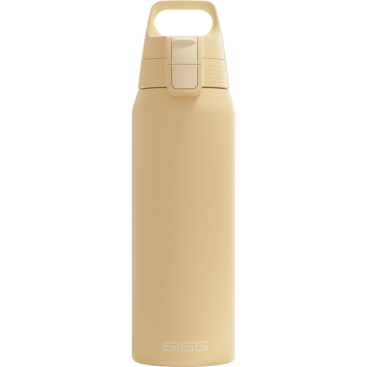 Gul SIGG Shield Therm ONE termoflaske på 0,75 liter i farven optimistic yellow