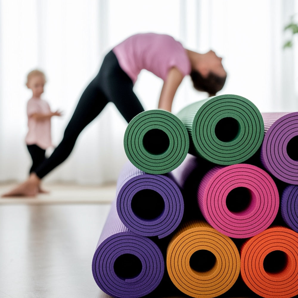 Se Yogamåtte 5 mm - flere forskellige farver - - Lilla ✔ Kæmpe udvalg i Satana - Køb online på udsalg og tilbud lige nu ✔ Billig fragt og hurtig levering - Varenummer: Satana-1437922 på lager - Udsalg på Sundhed > Mave og fordøjelse > Spar helt op til 57% - Stort udsalg på over 739 brands