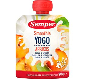 Se YOGO Smoothie med banan og abrikos fra 6 mdr. 90g. X ✔ Kæmpe udvalg i Bolig Magasin - Køb online på udsalg og tilbud lige nu ✔ Billig fragt og hurtig levering - Varenummer: Helsegrossisten-55886 og 7310100701930 på lager - Udsalg på Børn > > Spar helt op til 73% - Udsalg på produkter fra mere end 2.739 mærker