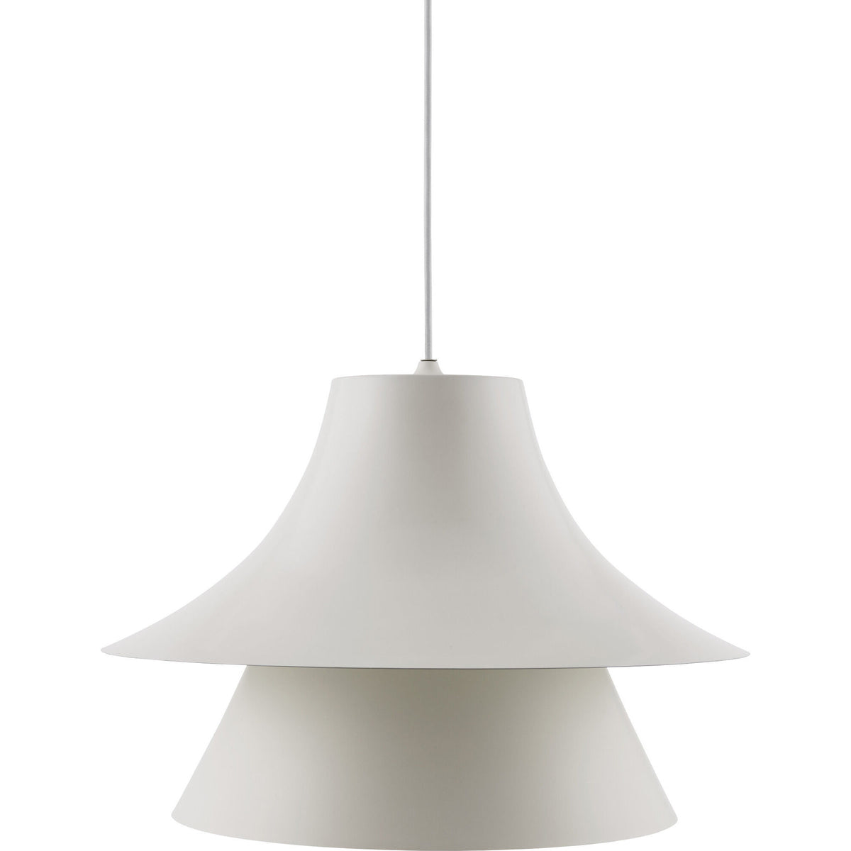 Hvid Tivoli Trumpet loftlampe (pendel) fra Normann Copenhagen