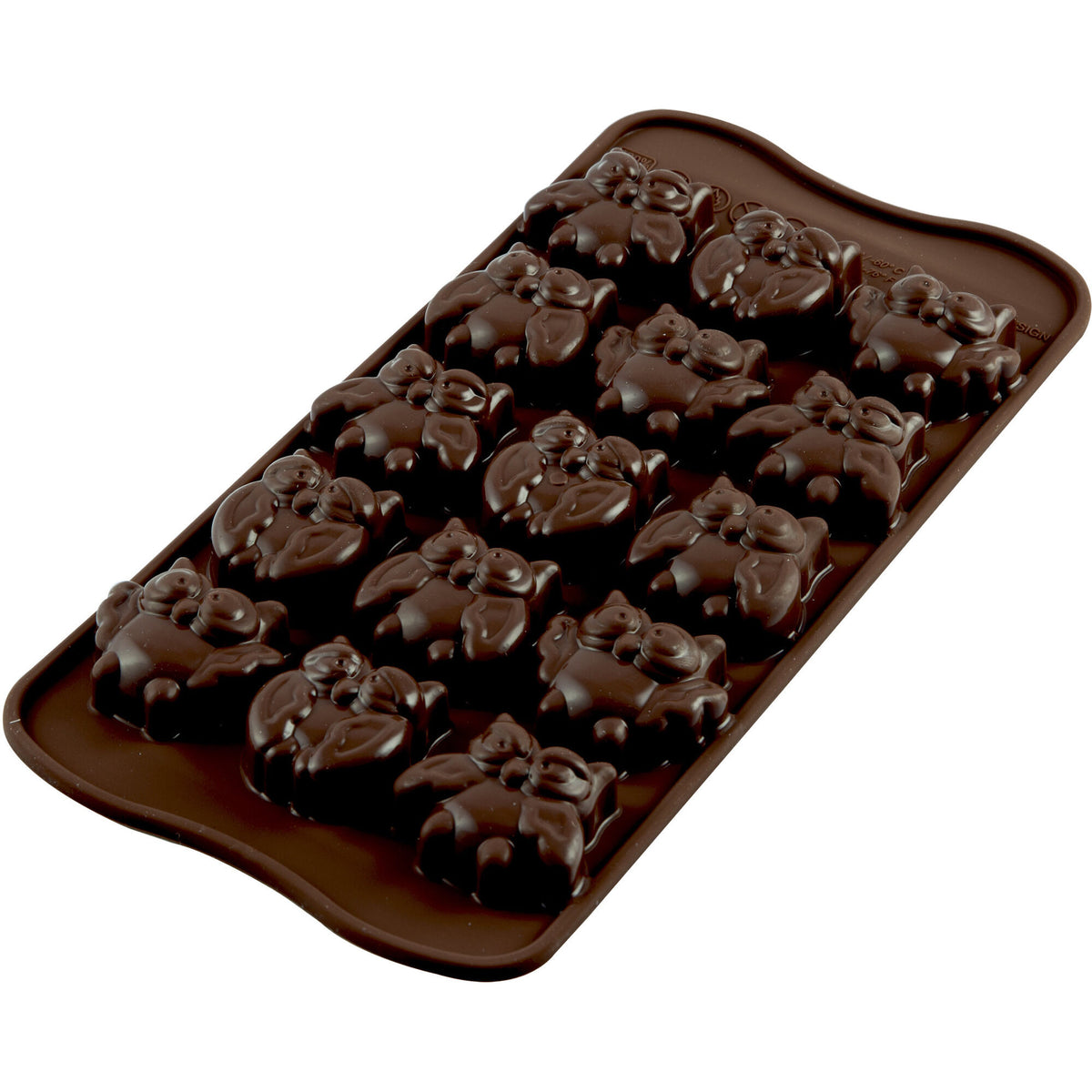 Silikomart Easy Choc pralinerform i silikone, model choco gufi