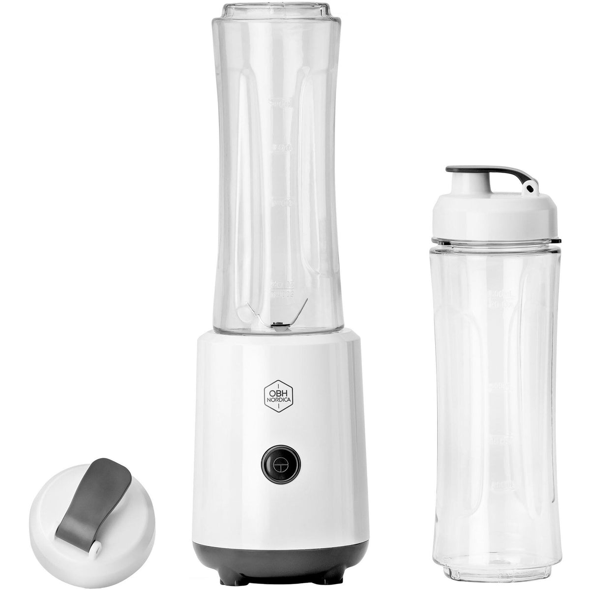 OBH Nordica Twister Go smoothie-blender med to drikkeflasker