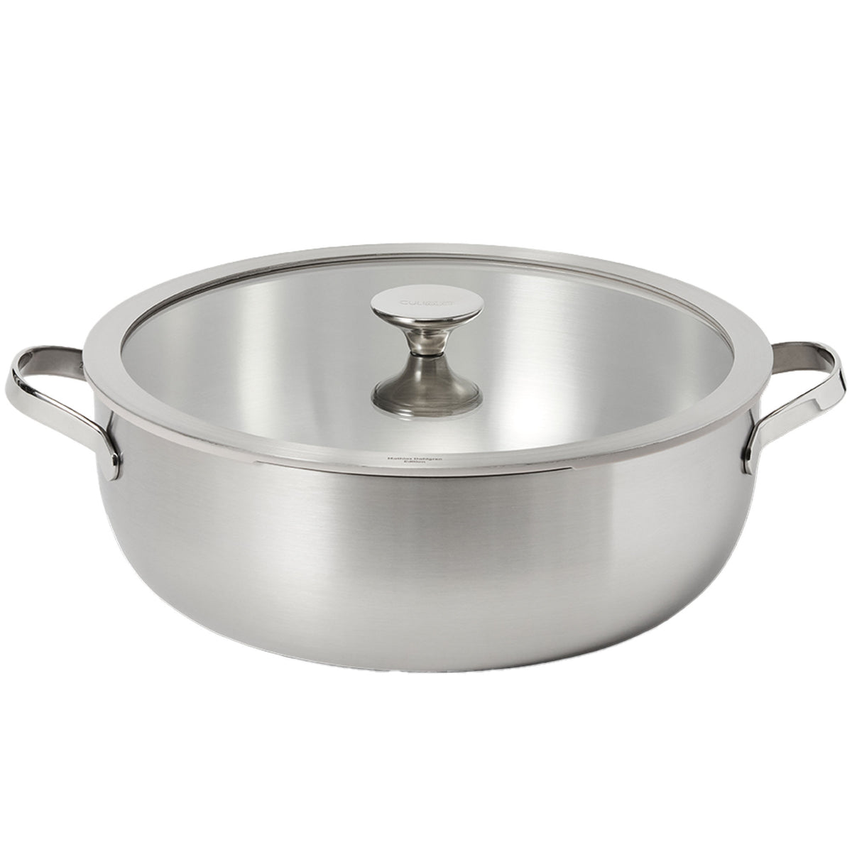 Culimat Chef's Pan sauterpande i rustfrit stål, 30 cm