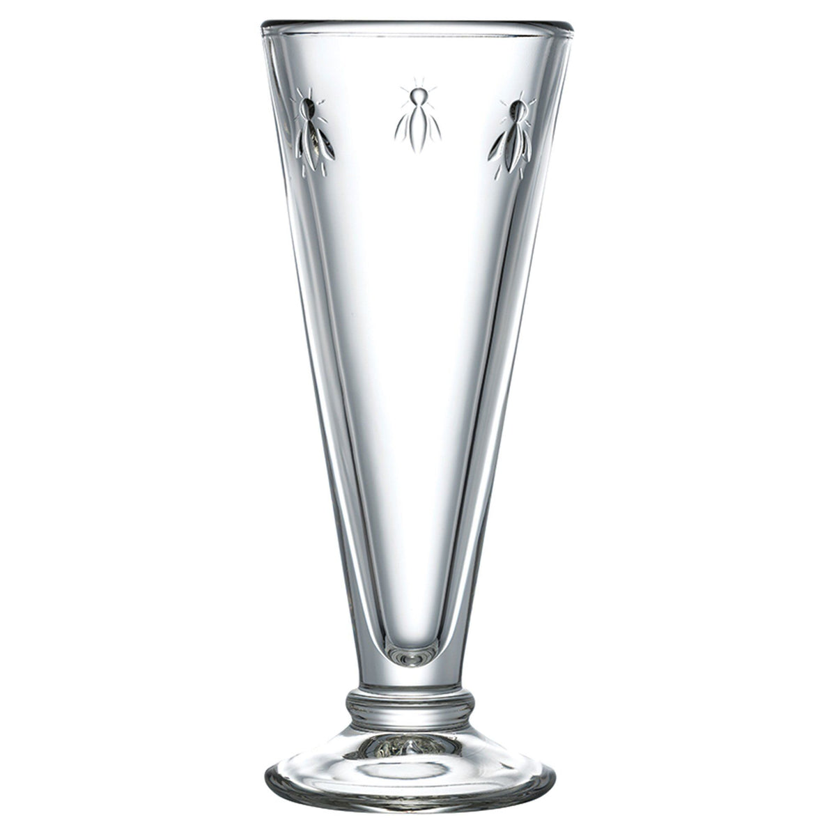 Seks Abeille champagneglas fra La Rochère på 15 cl