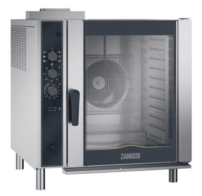 Zanussi ZFCG11CSAS gaskonvektionsovn med plads til ti GN 1/1-bakker