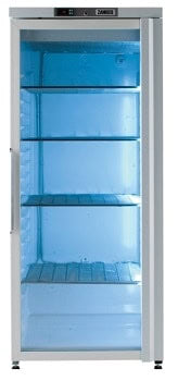 Professionelt Zanussi fryseskab på 400 liter med glaslåge
