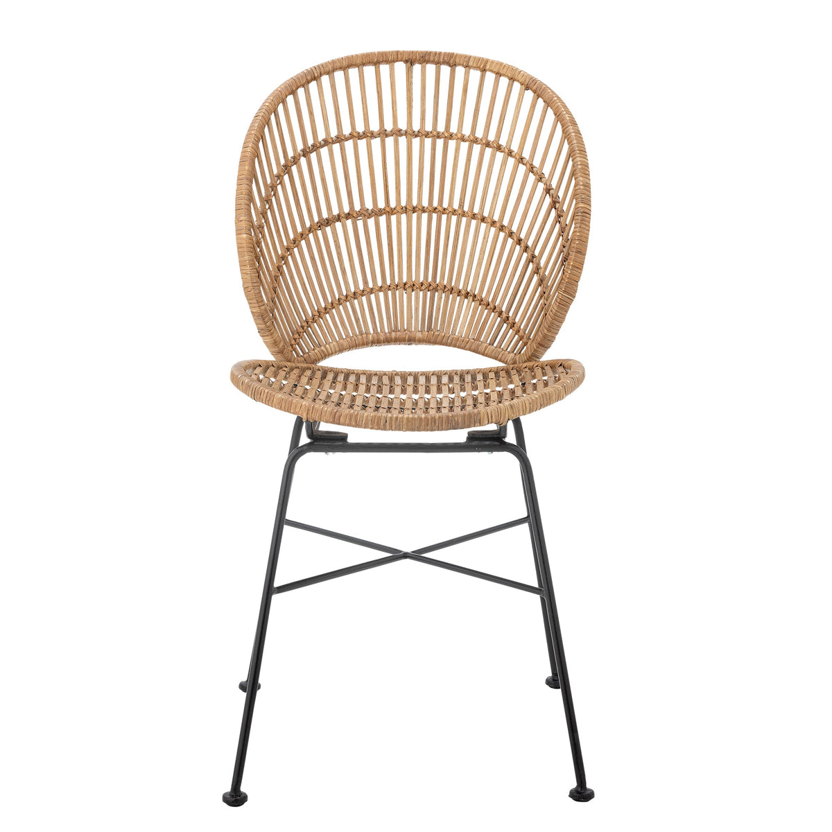 Bloomingville Fiore spisebordsstol i varmt brun rattan