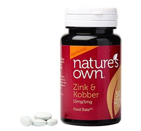 Se Natures Own Zink og Kobber Food State 50 tab. ✔ Kæmpe udvalg i Natures Own - Køb online på udsalg og tilbud lige nu ✔ Lav fragtpris og hurtig levering - Varenummer: Helsegrossisten-24327 og 5021758025362 på lager - Udsalg på Sundhed > Mærker > Panacea Få op til 63% i rabat - Shop populære mærker fra over 2.739 mærker